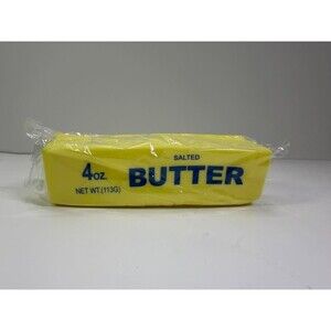 Butter Stick Squishy Stress Relief Toy - Realistic Slow Rise Squeeze Foam 4OZ